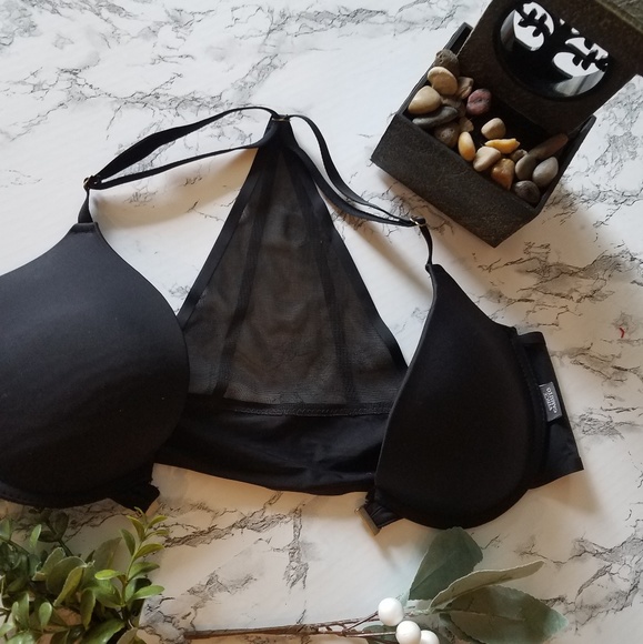 Vince Camuto Black Racer Back bra 36c - Picture 2 of 4